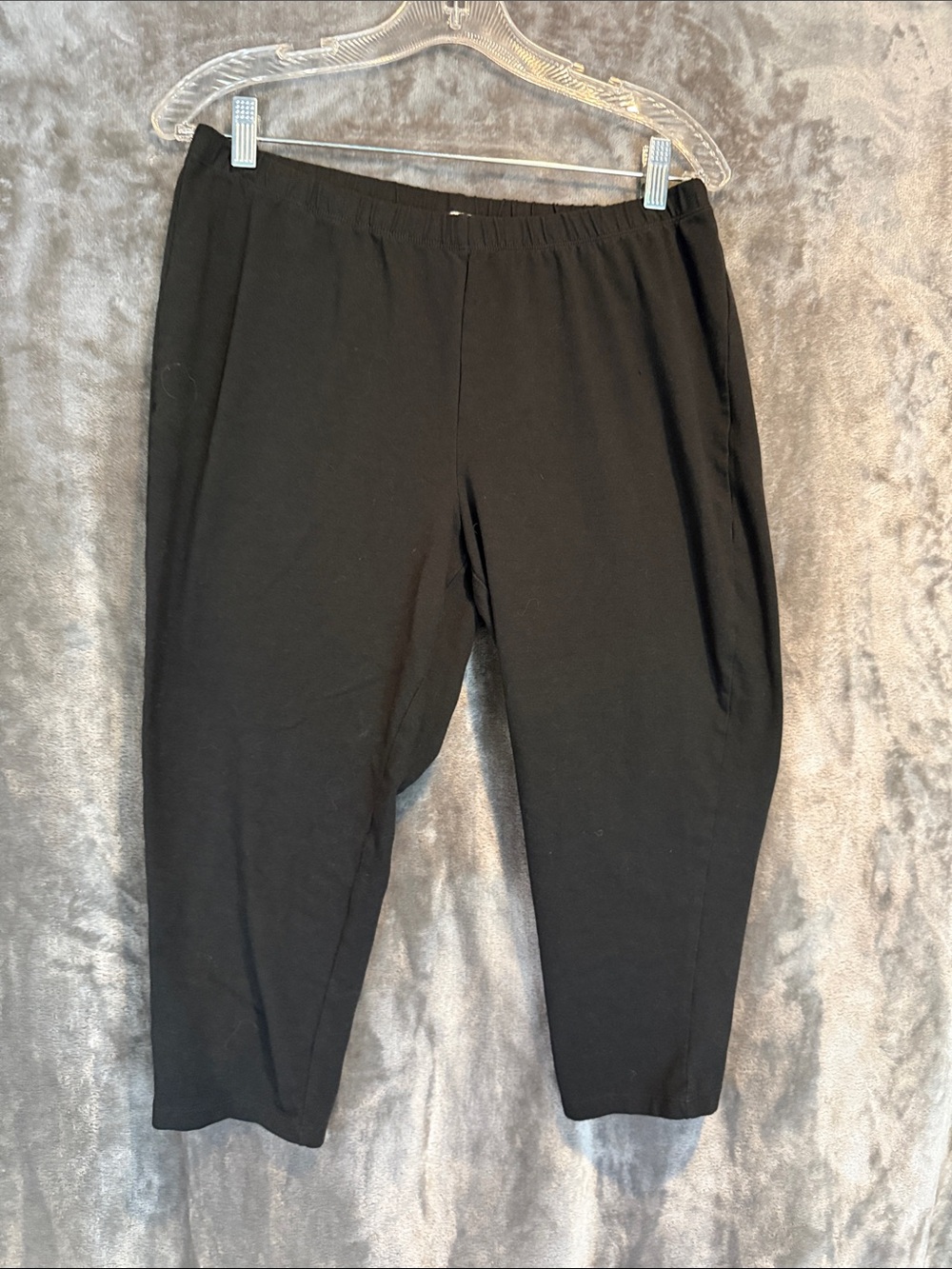 Just My Size Black Men’s Elastic-Waist Joggers